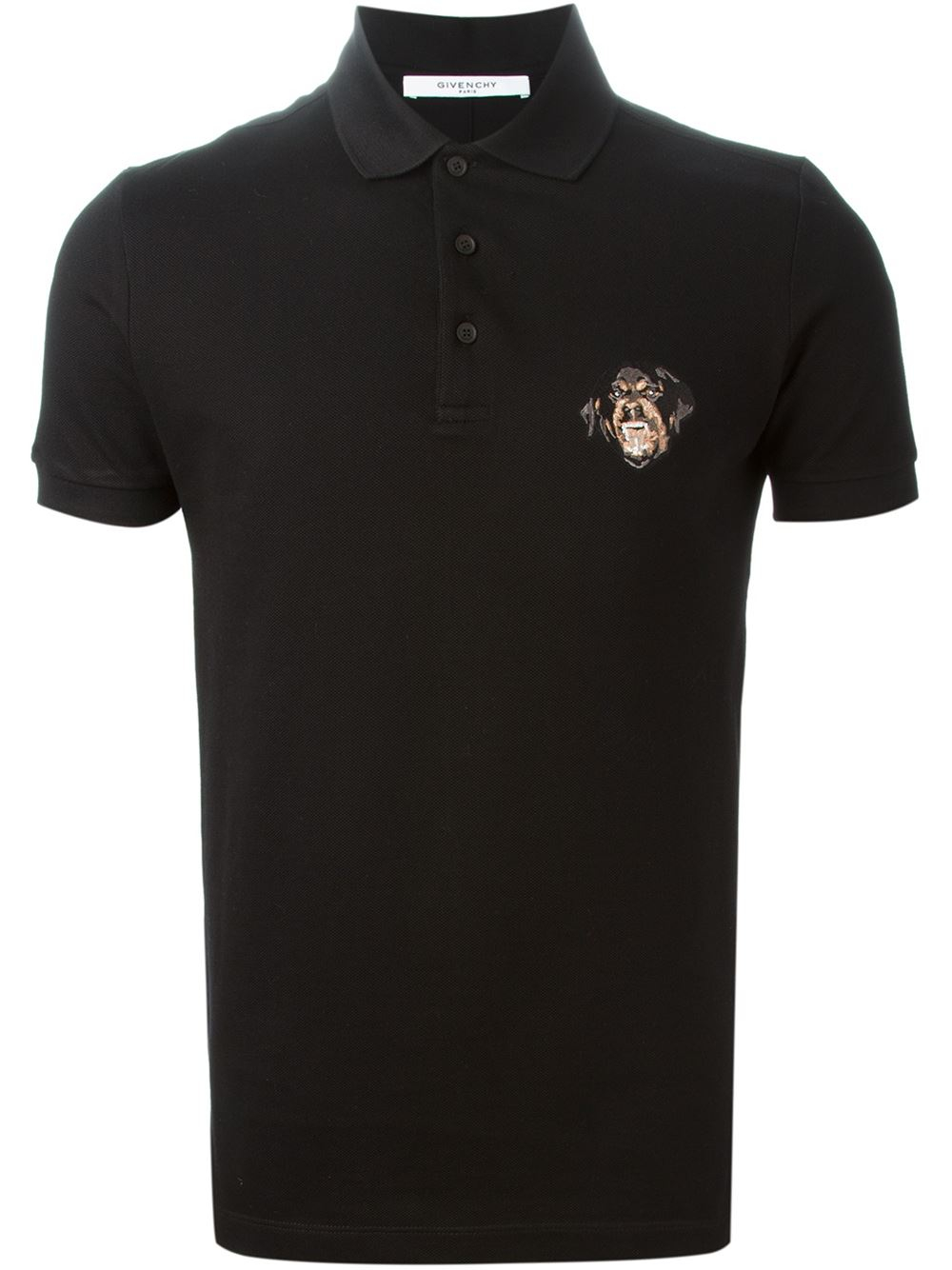 Givenchy Rottweiler Polo Shirt in Black for Men | Lyst