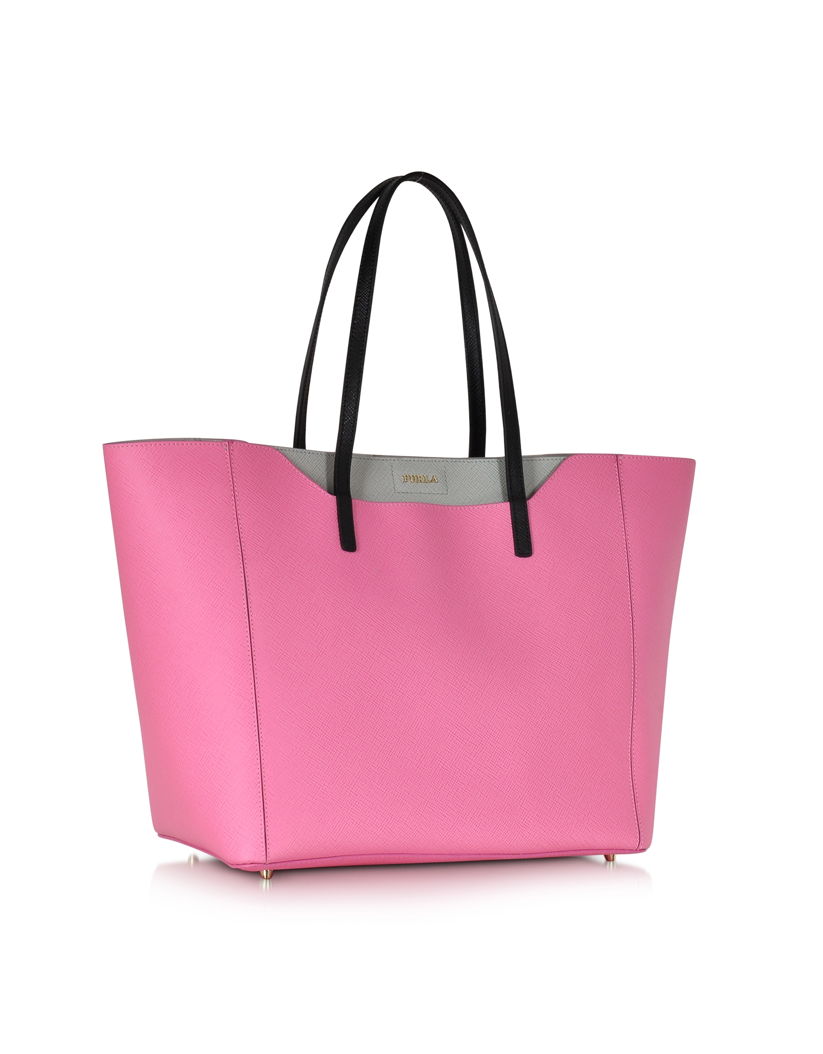 furla pink tote