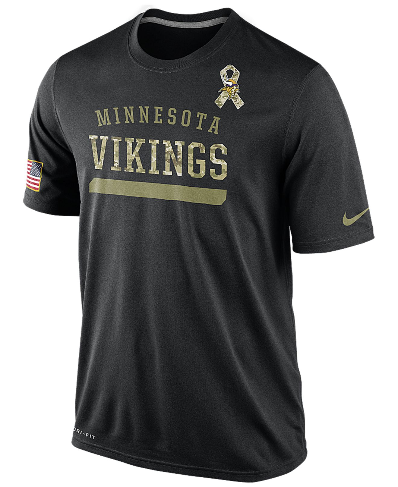 vikings salute to service shirt