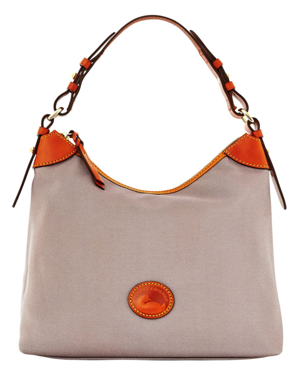 Lyst Dooney & bourke Erica Handbag in Gray