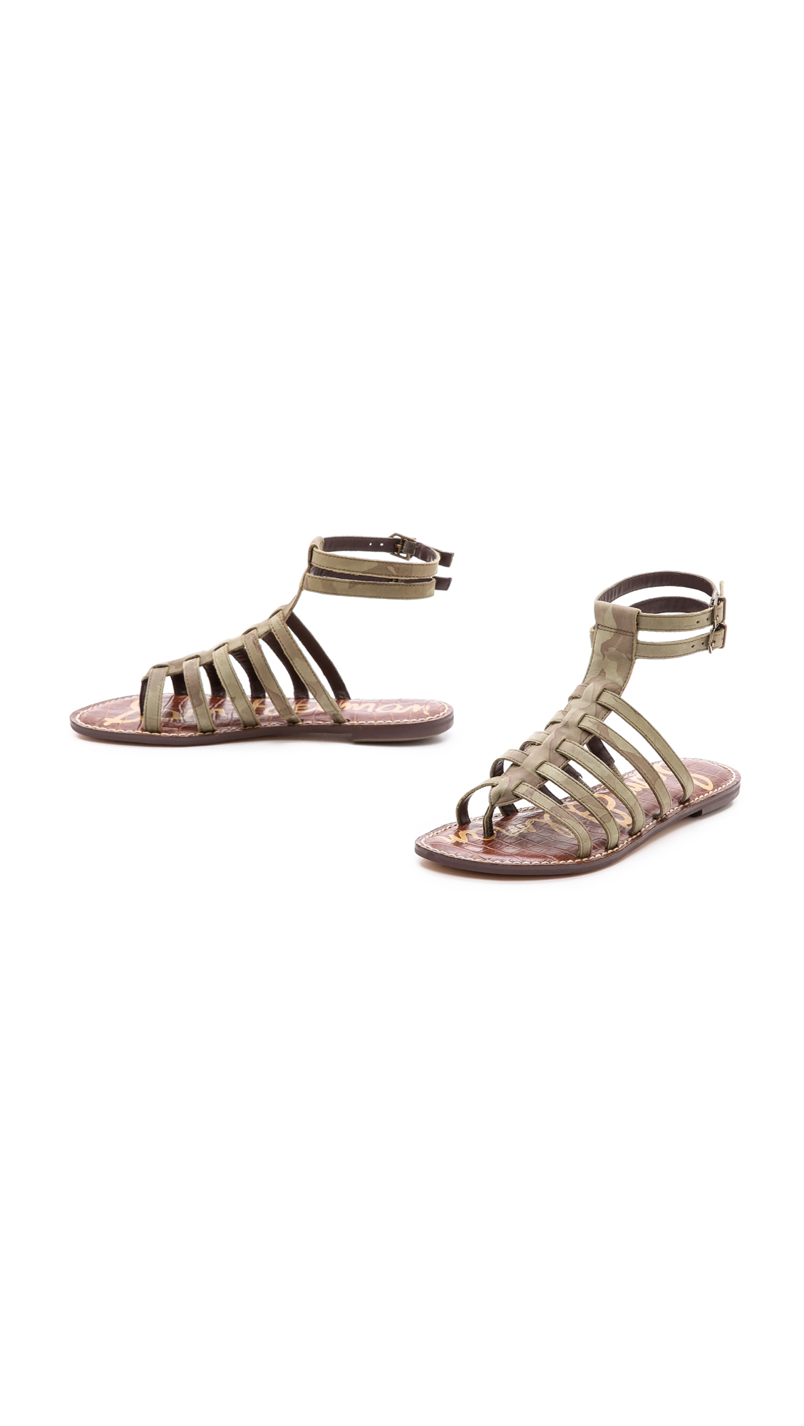 edelman gladiator sandals