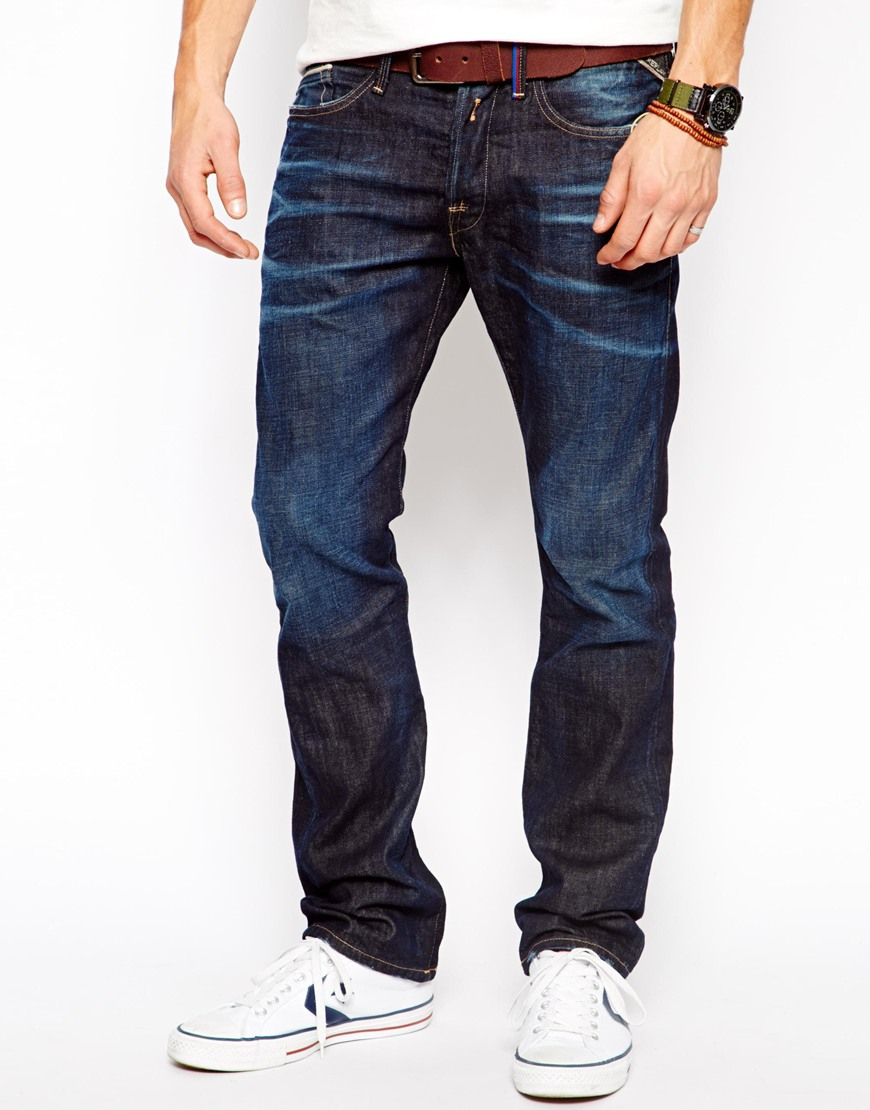 Replay Straight Fit Jeans Waitom Barcelona Fc Collection in Blue for Men -  Lyst