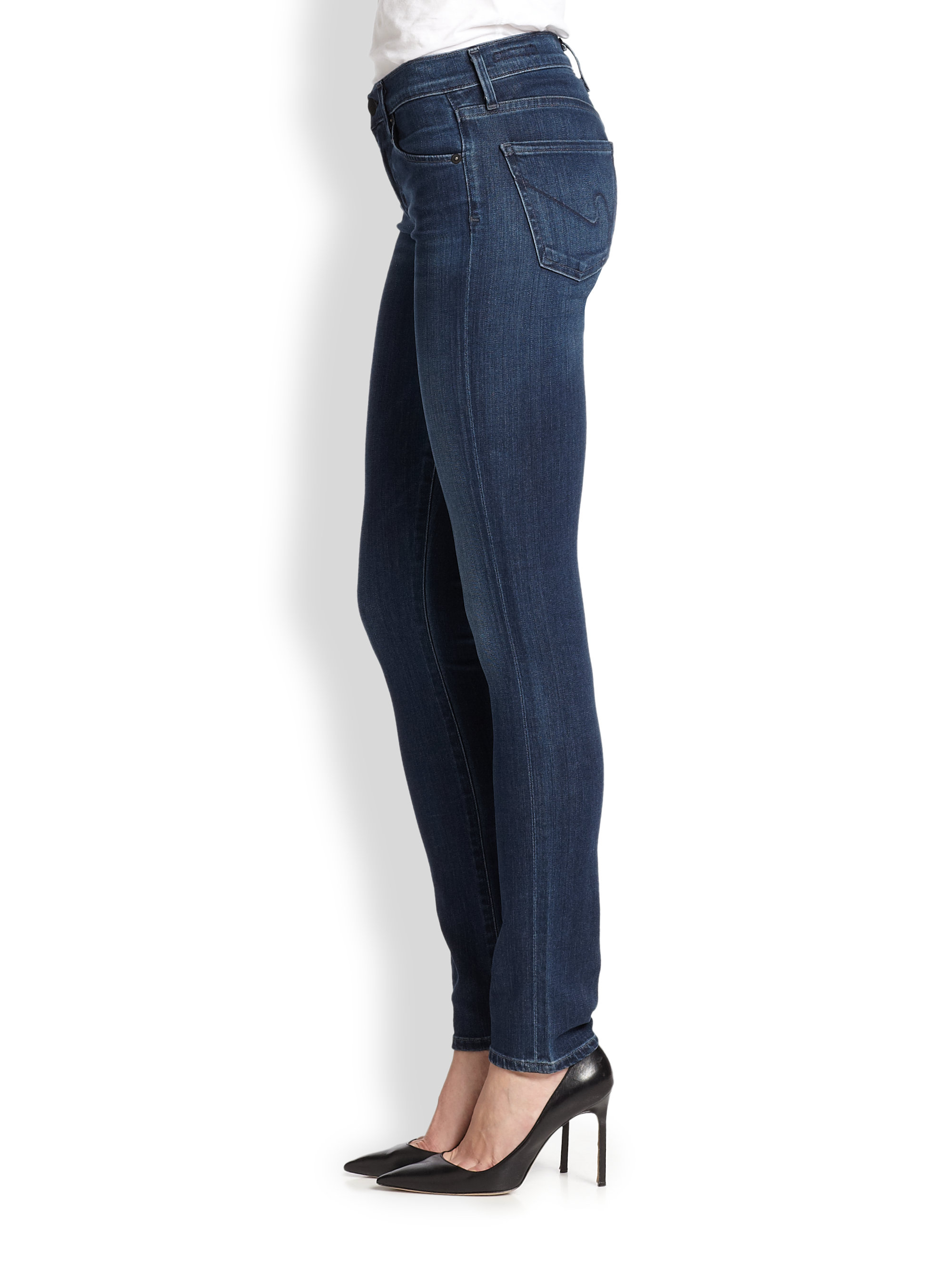 Citizens Of Humanity Avedon Skinny Jeans In Blue Lyst 