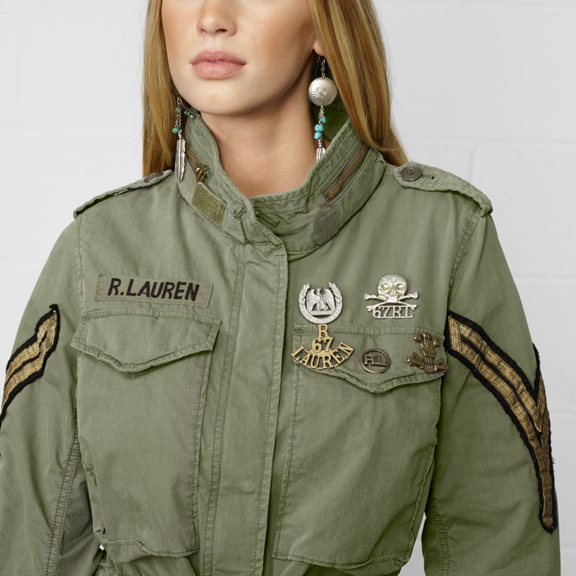 ralph lauren denim field jacket