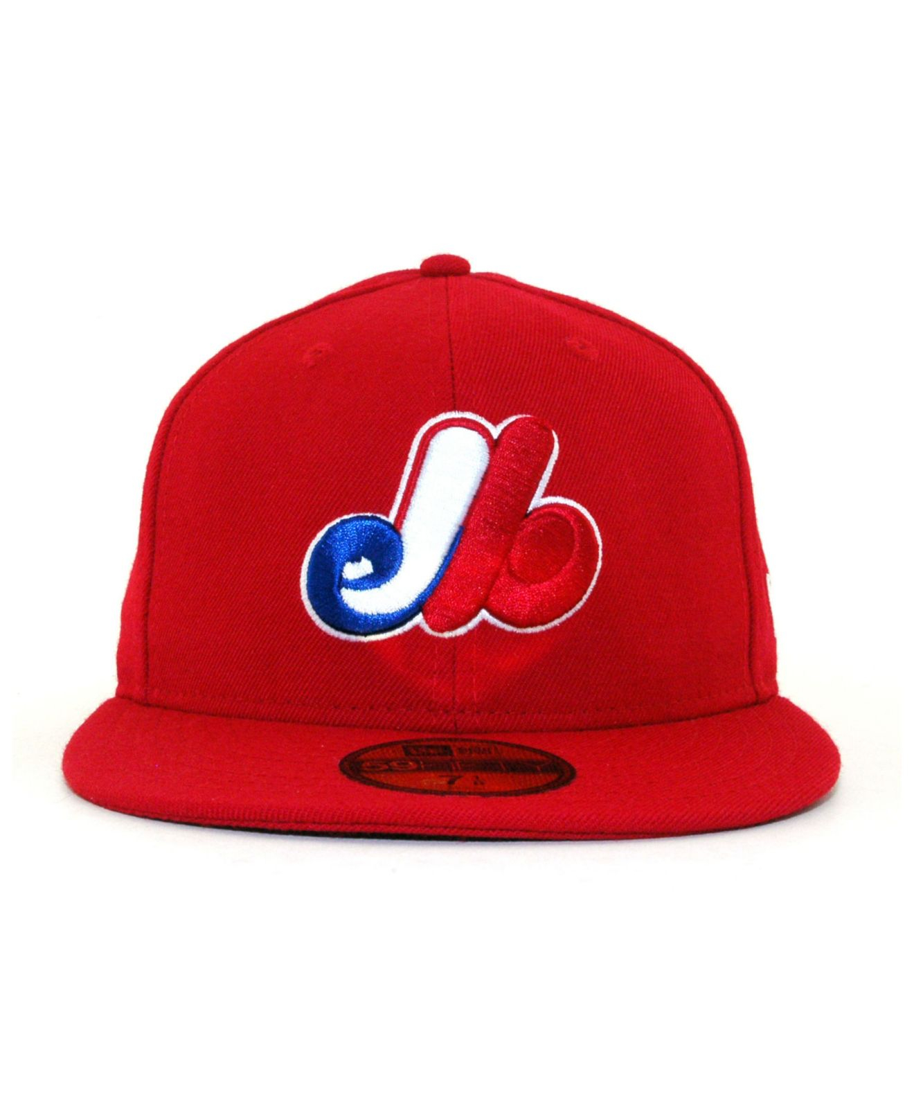 KTZ Montreal Expos Cooperstown 59fifty Cap in Red for Men