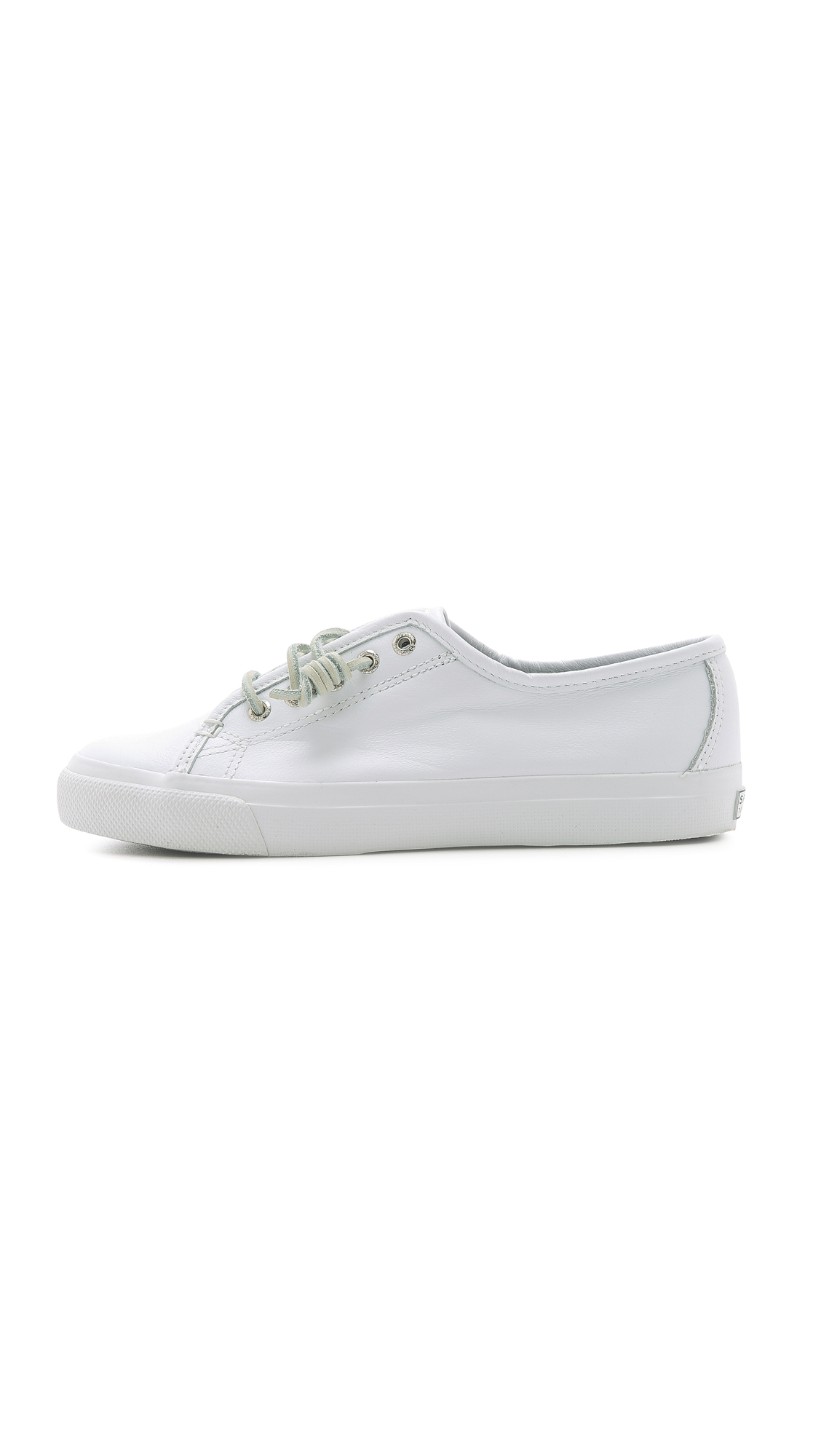 Sperry Top-Sider Seacoast Leather Sneakers - White - Lyst