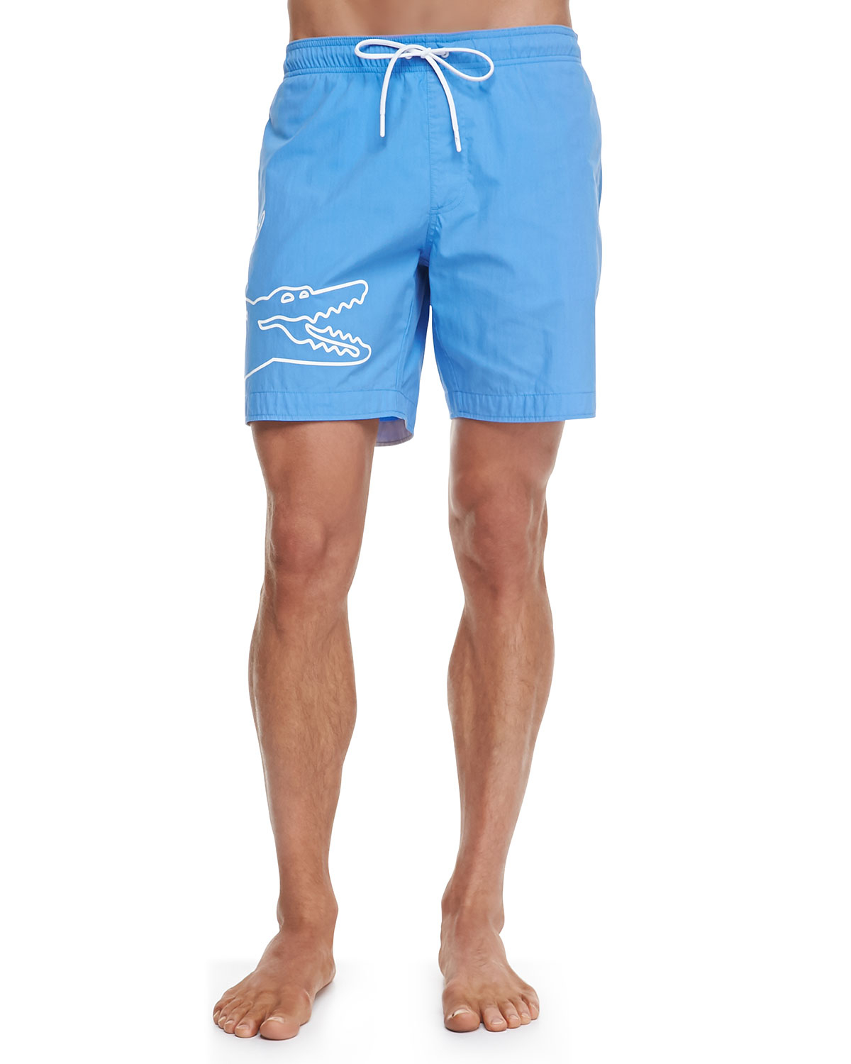 lacoste swim trunks