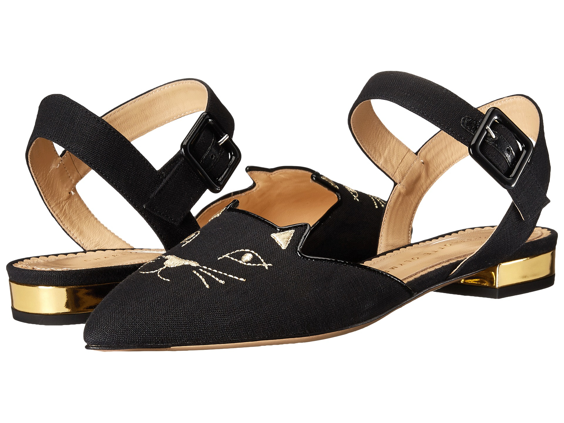 charlotte olympia mid century kitty flats
