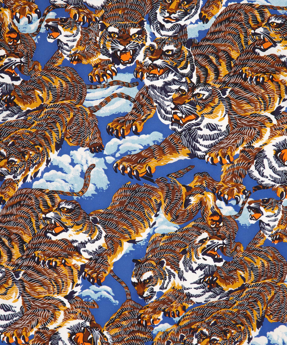 kenzo tiger print