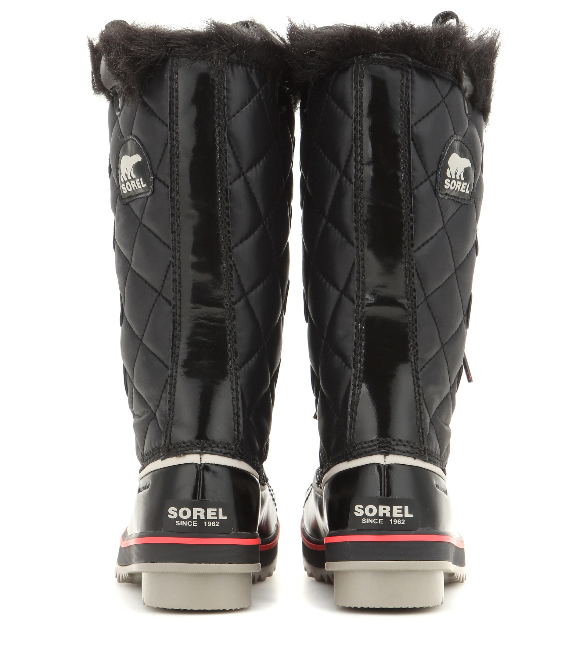 Sorel Tofino Quilted Snow Boots in Black - Lyst