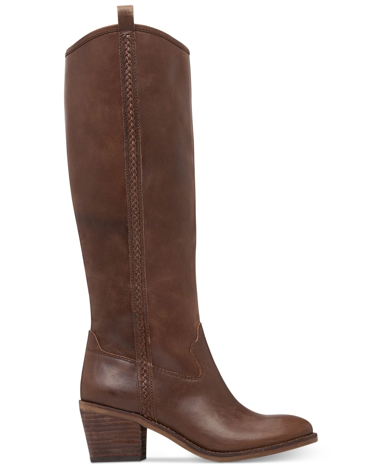 Lucky Brand Denim Women's Looloo Tall Boots in Brown - Lyst