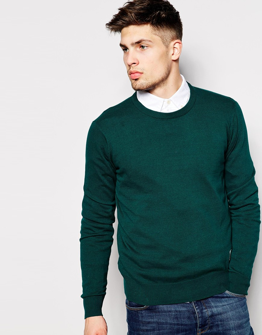 men green jumper