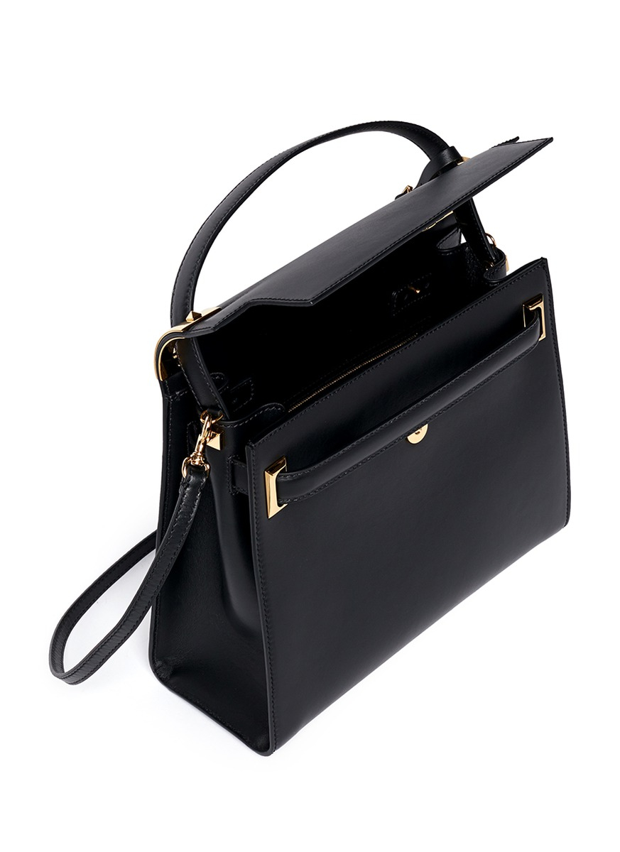 valentino black leather bag