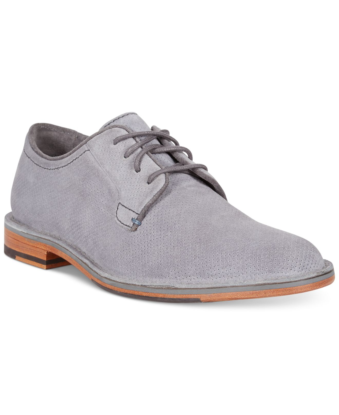 Cole haan Grover Oxfords in Gray for Men | Lyst