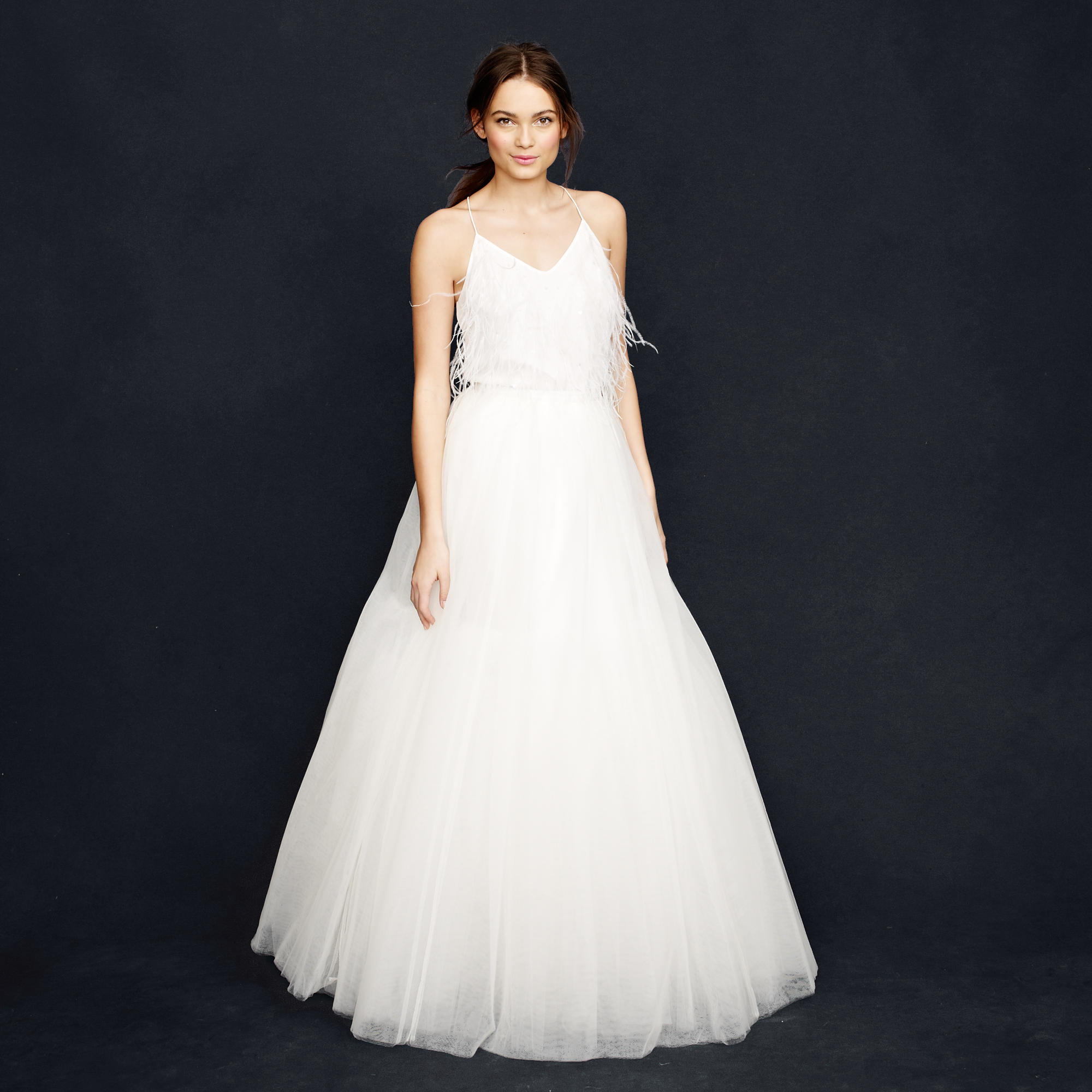 full length ball gown skirt