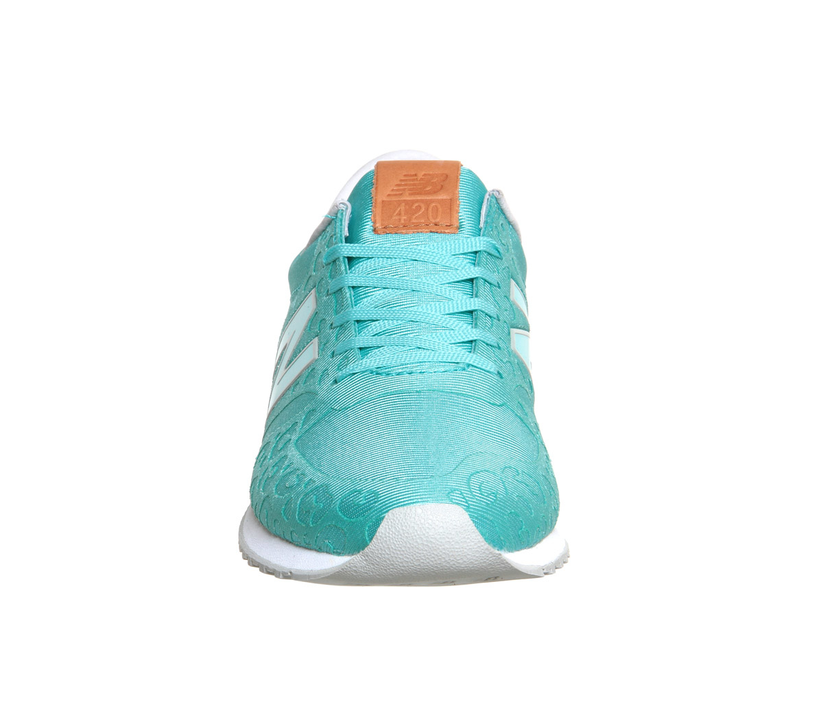 New Balance 420 Embossed-Mesh Low-Top Sneakers in Turquoise (Blue) - Lyst