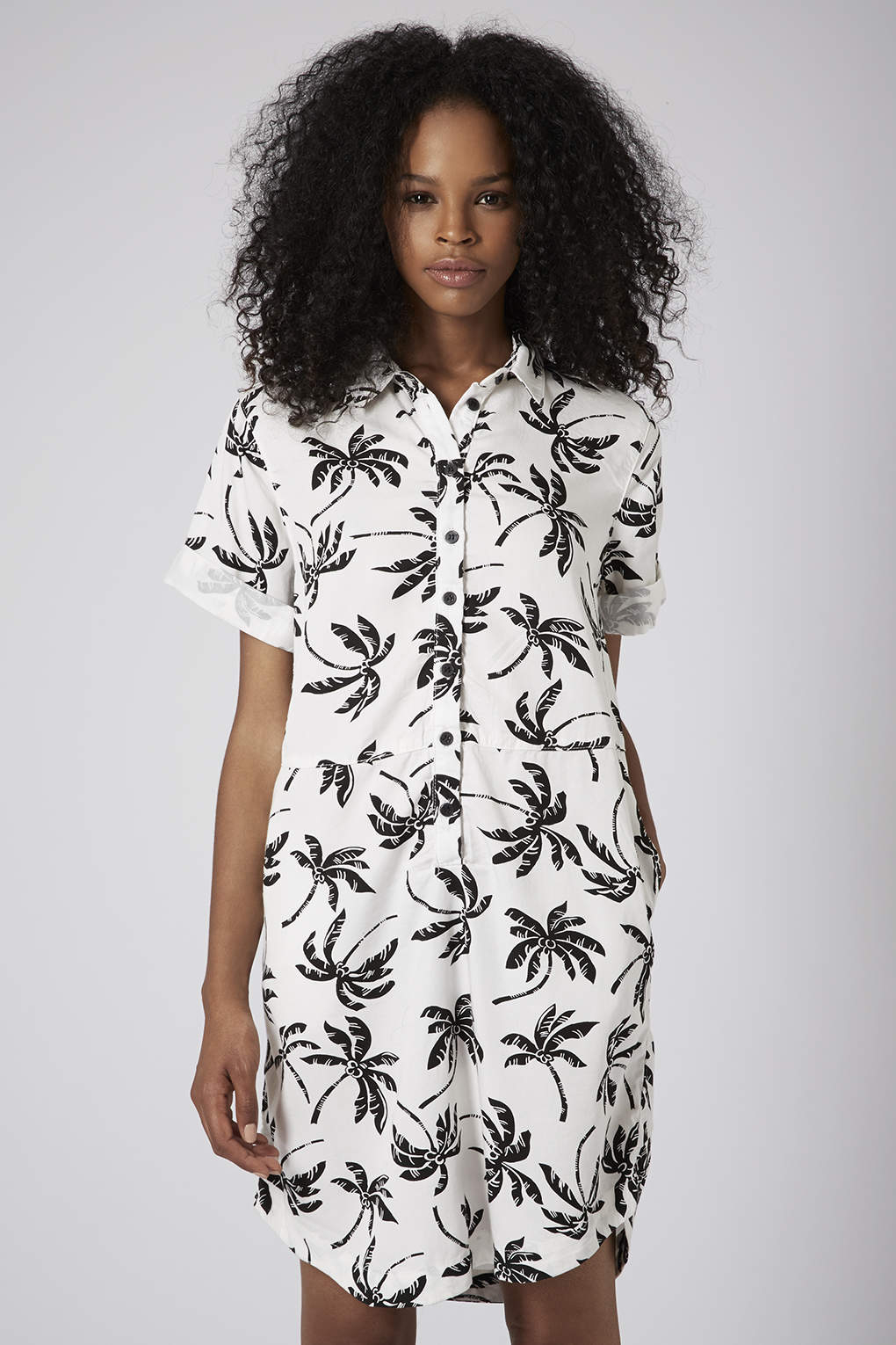 palm tree shirt dress off 62 