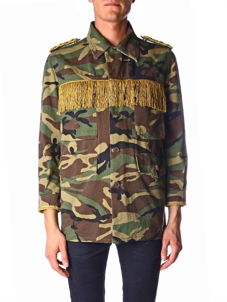 saint laurent camo jacket
