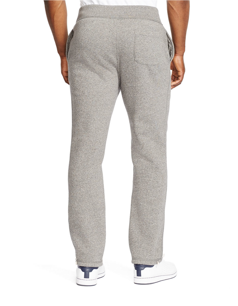 Polo Ralph Lauren Classic Fleece Drawstring Pants in Gray for Men Lyst