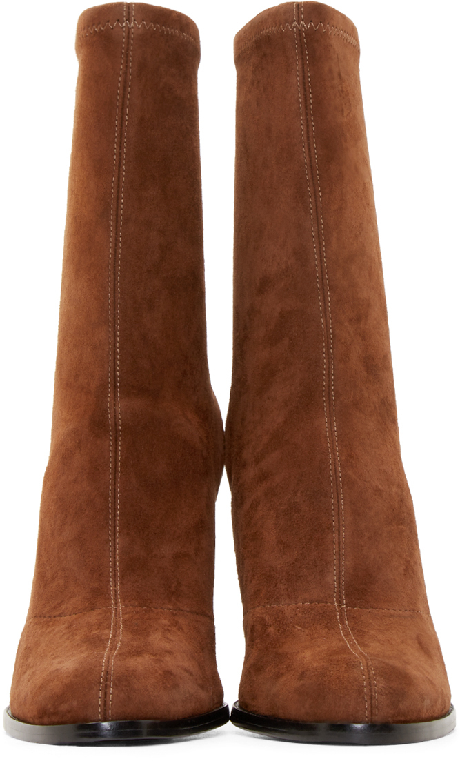 alexander wang suede booties