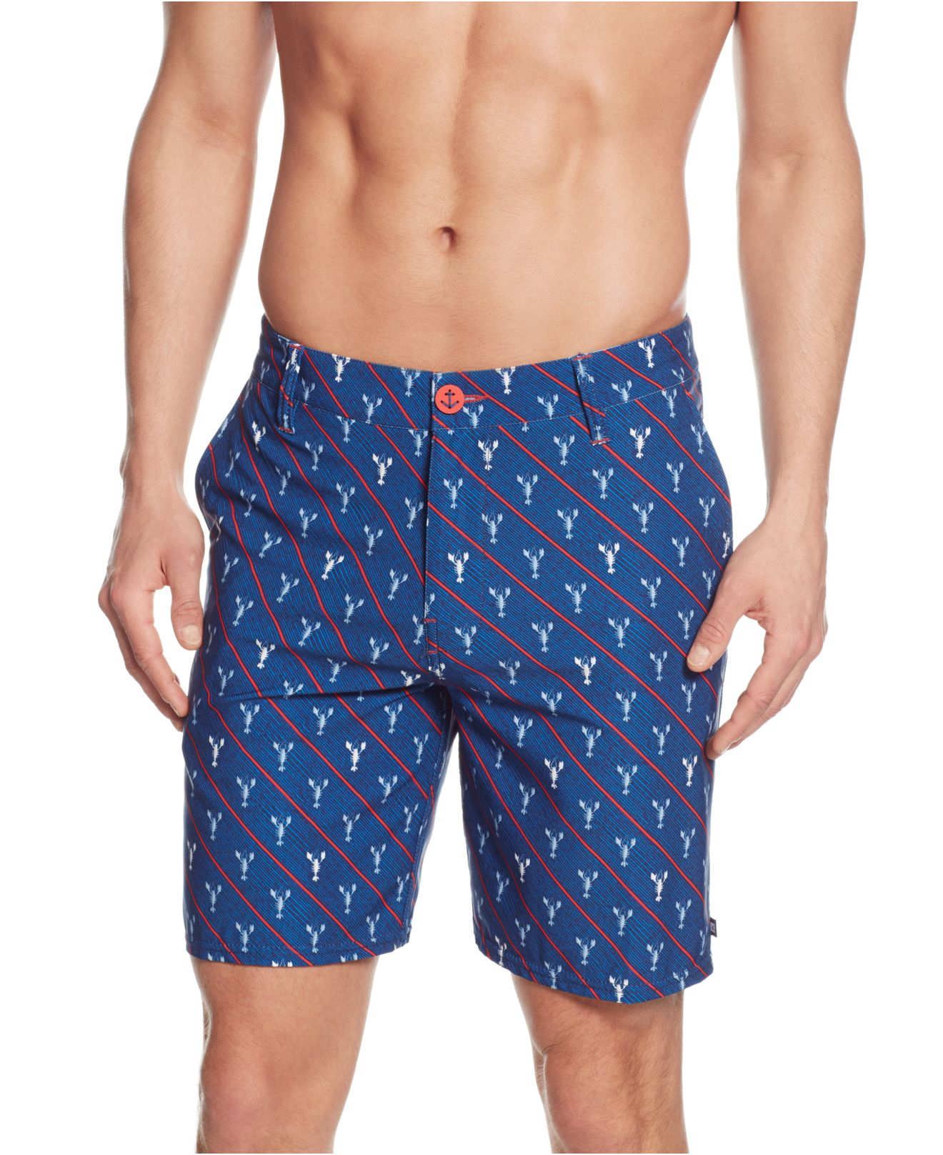 Sperry top-sider Sperry Lobster Striped Hybrid Shorts in Blue for Men ...
