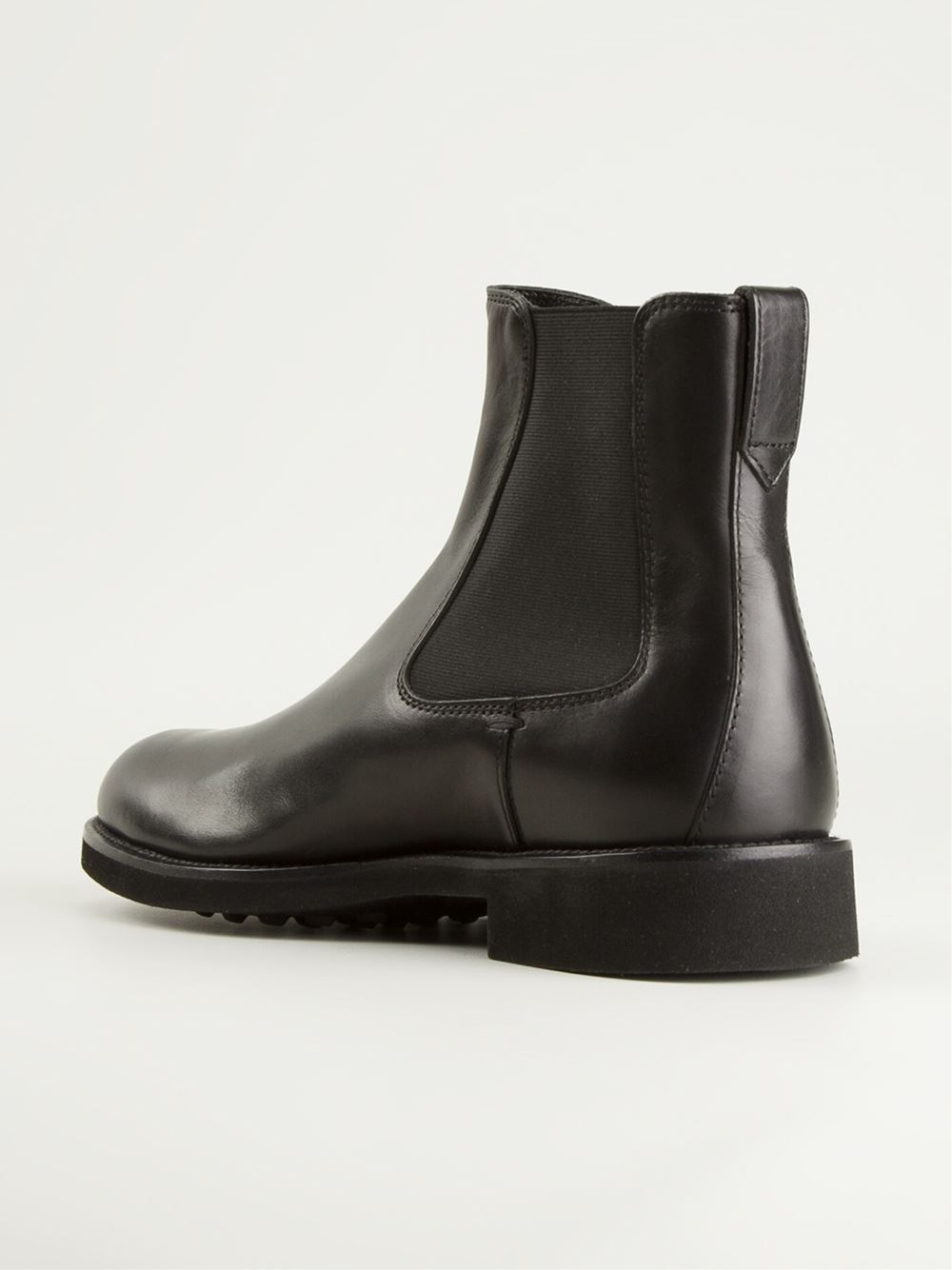 Tod's Chelsea Boots in Black for Men - Lyst