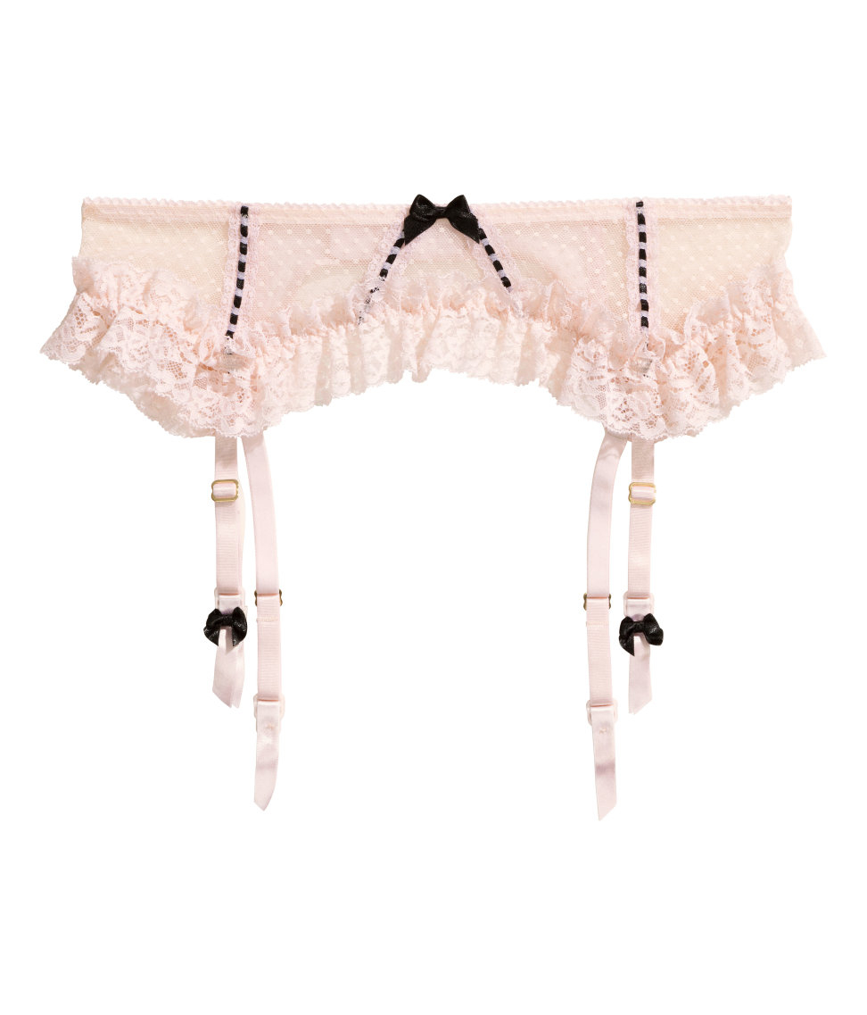 suspender belt h&m