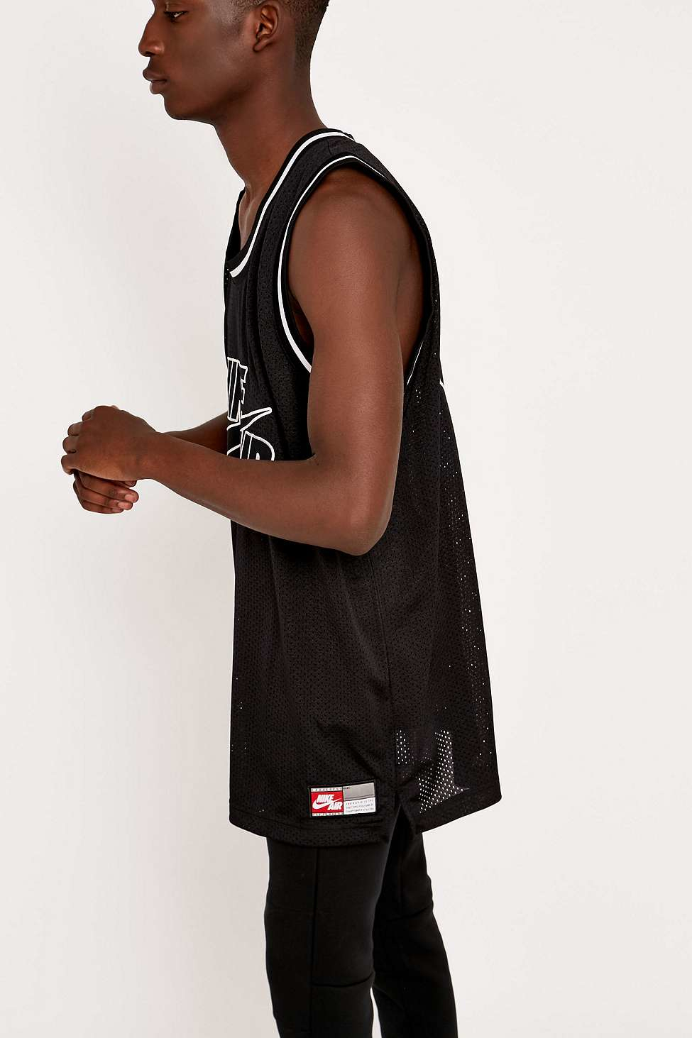 Nike Retro Black Basketball Jersey for Men - Lyst