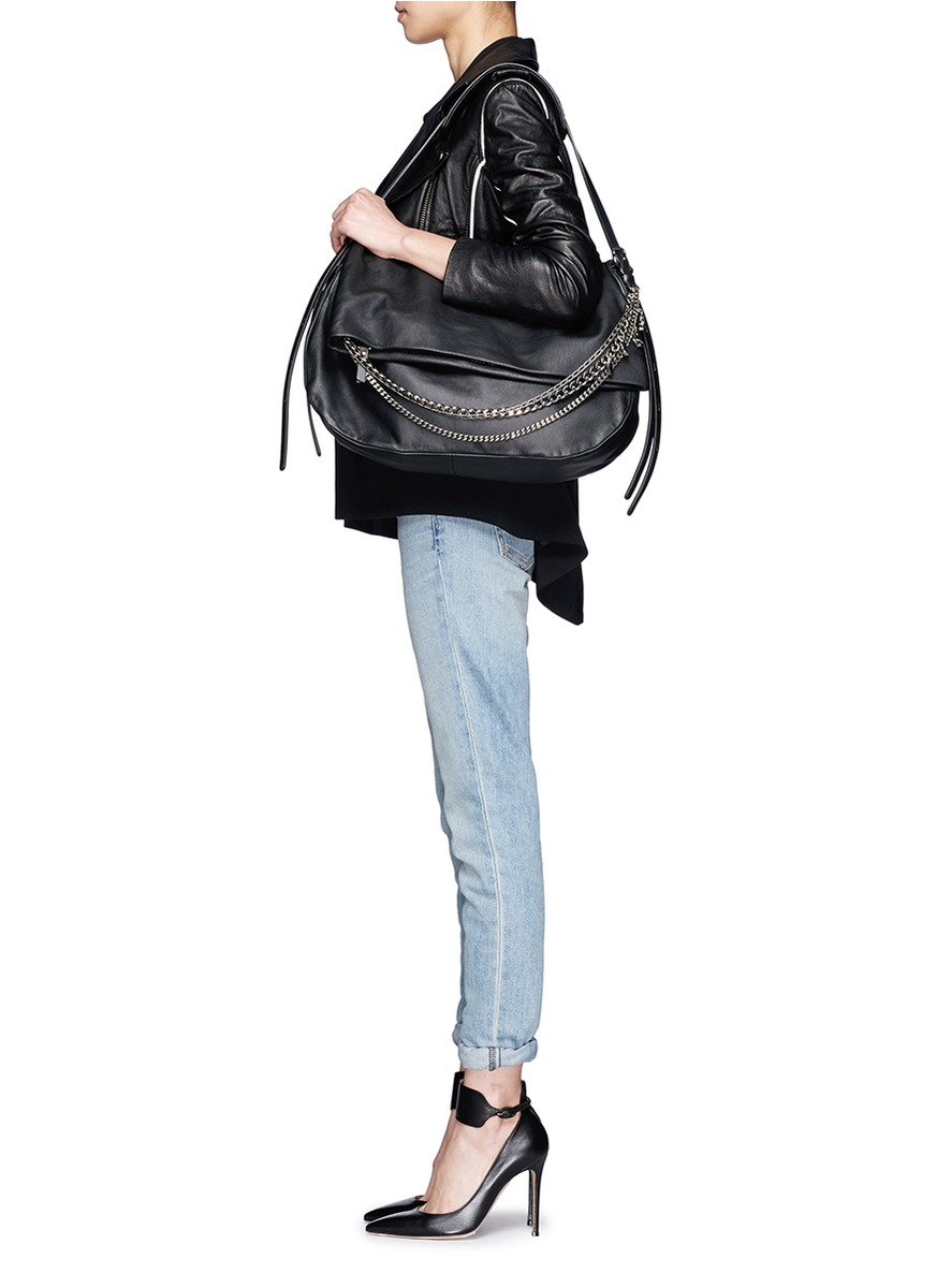 Jimmy choo biker chain bag hotsell