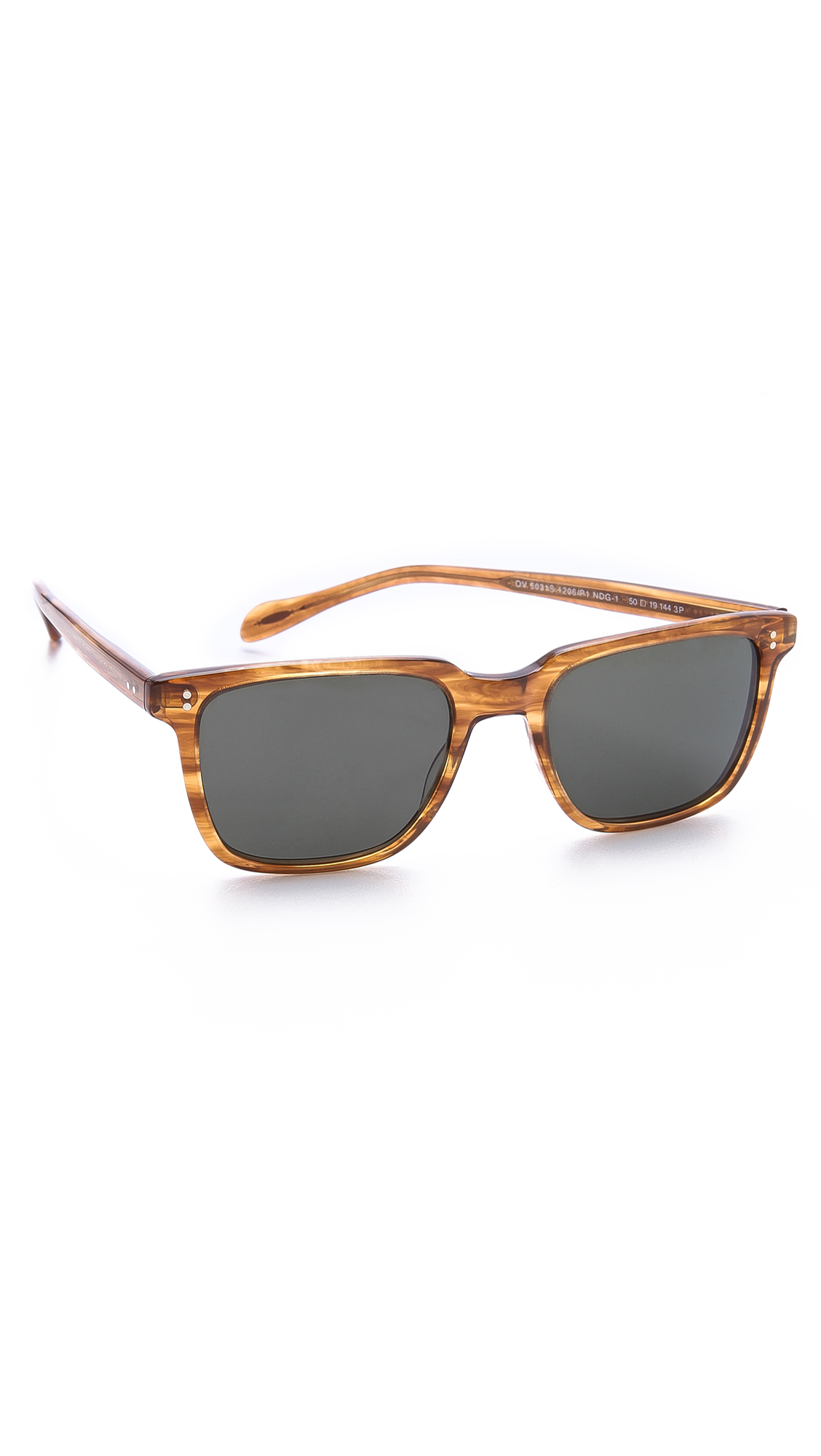 Lyst Oliver Peoples Ndg Polarized Sunglasses in Brown for Men