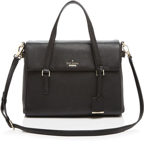 Kate Spade Shoulder Bag - Holden Street Small Leslie in Black Kate Spade Shoulder Bag - Holden Street Small Leslie in Black