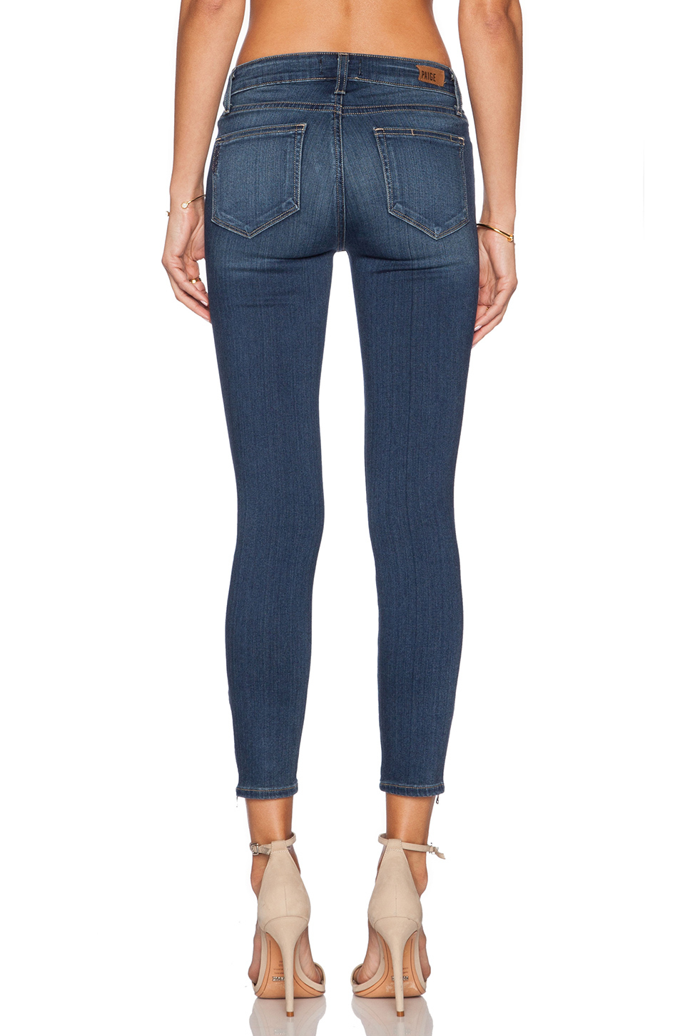 paige jane zip crop