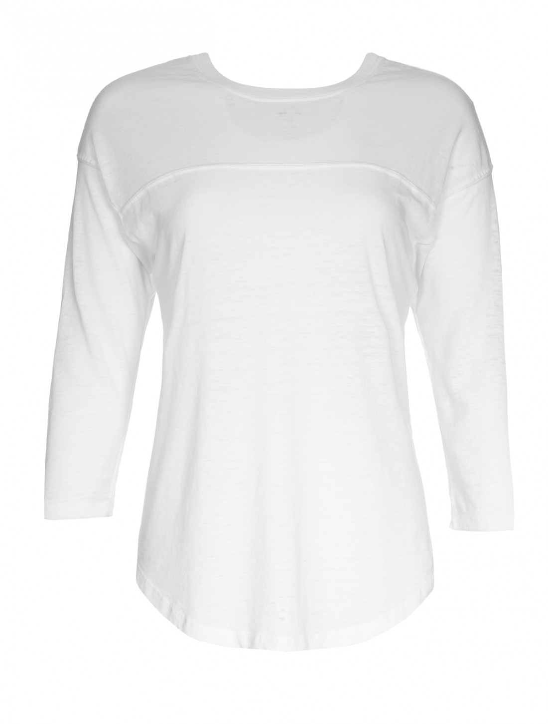 Nsf Clothing Three-Quarter Sleeve Slub Cotton Rizzo T-Shirt in White | Lyst