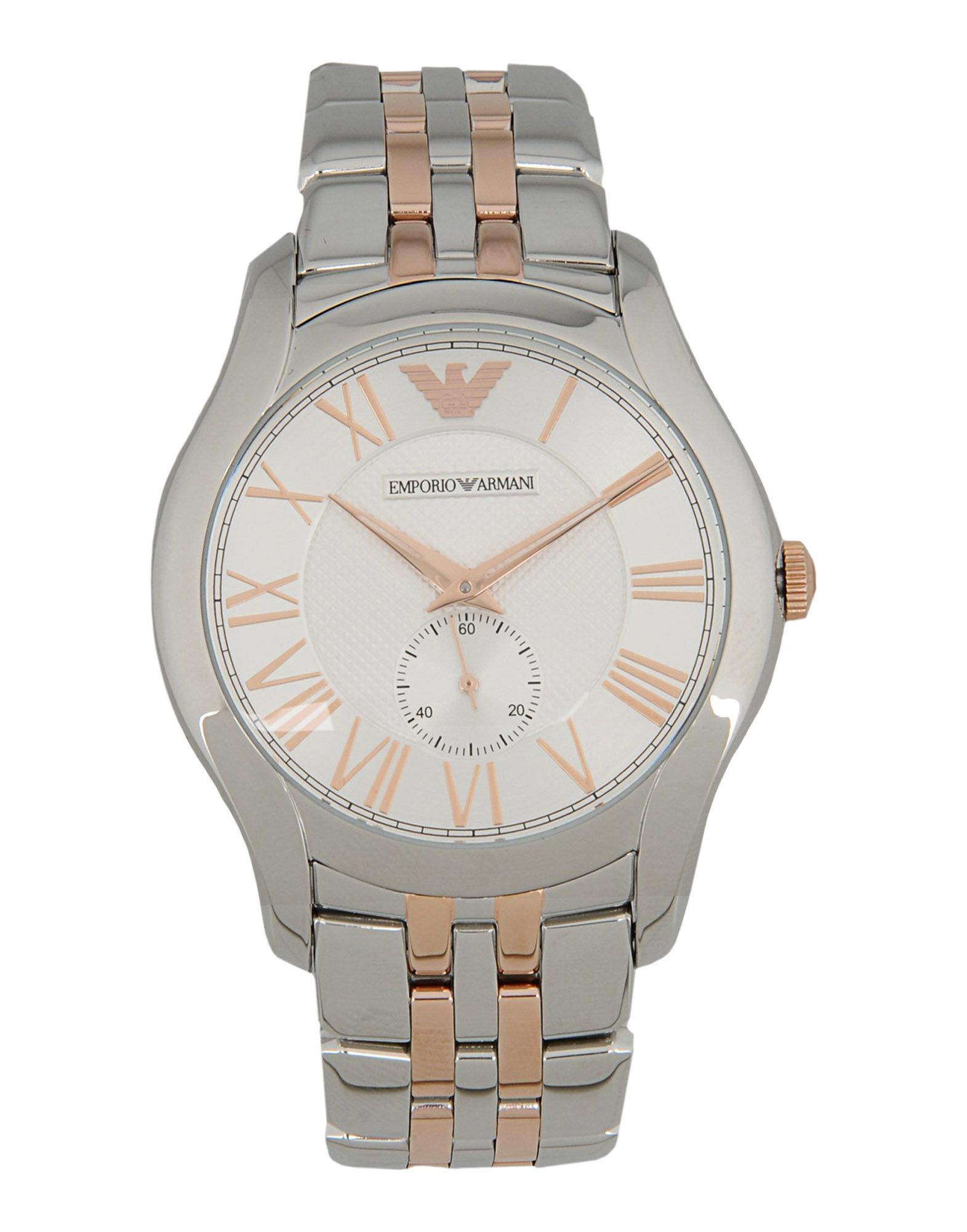 Emporio armani Wrist Watch in Metallic for Men Lyst