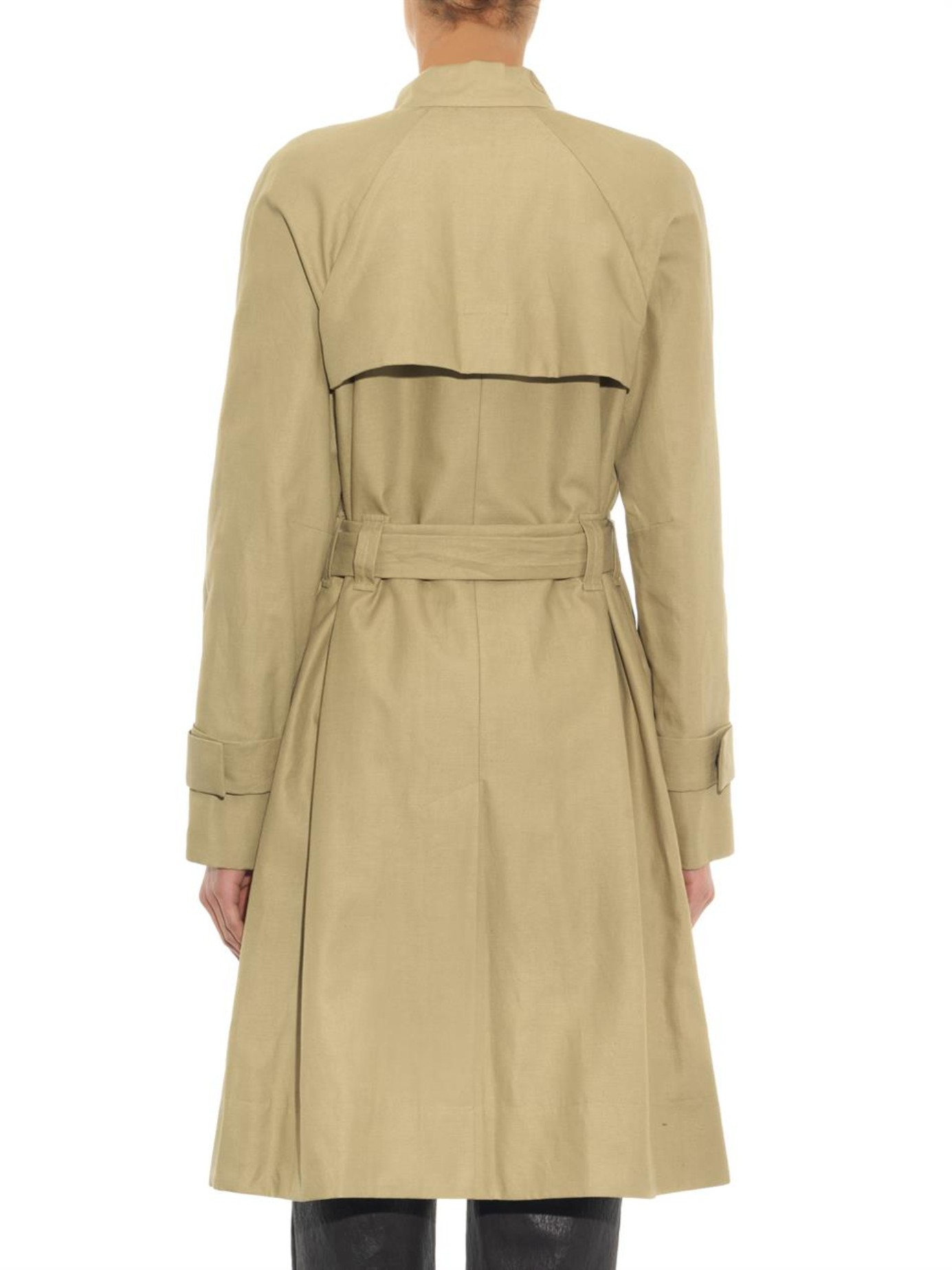 Isabel Marant Only Lightweight Trench Coat in Beige (Natural) - Lyst