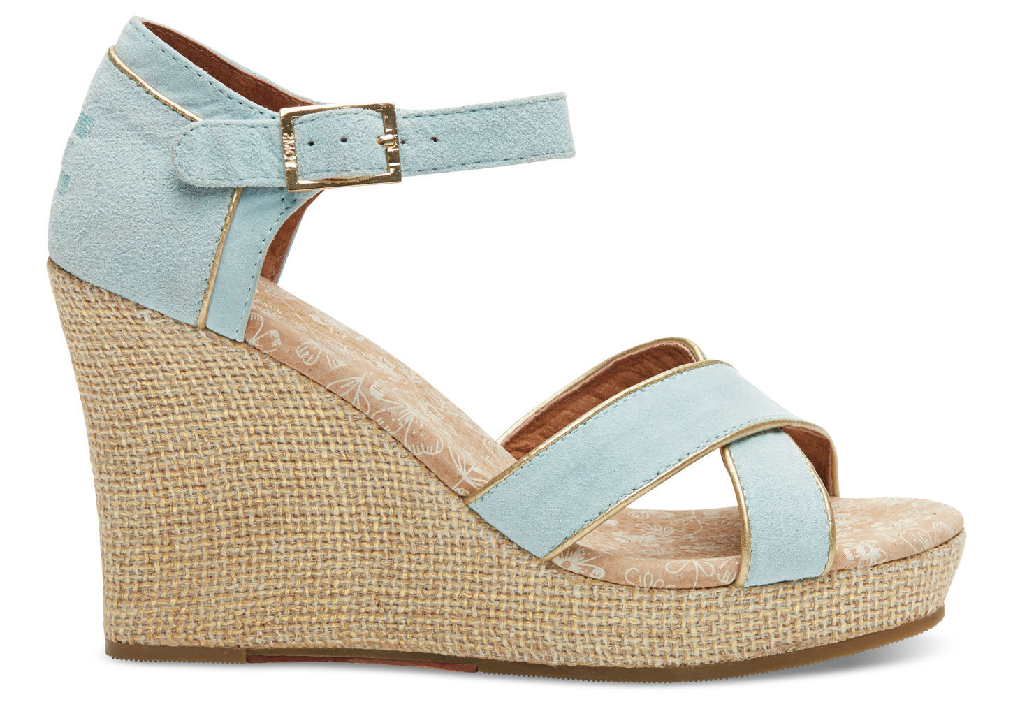 toms strappy wedge