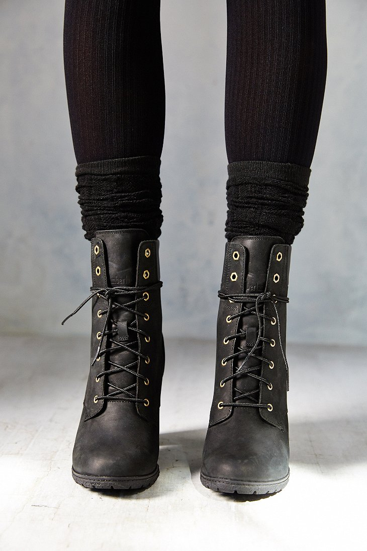 timberland glancy boots black