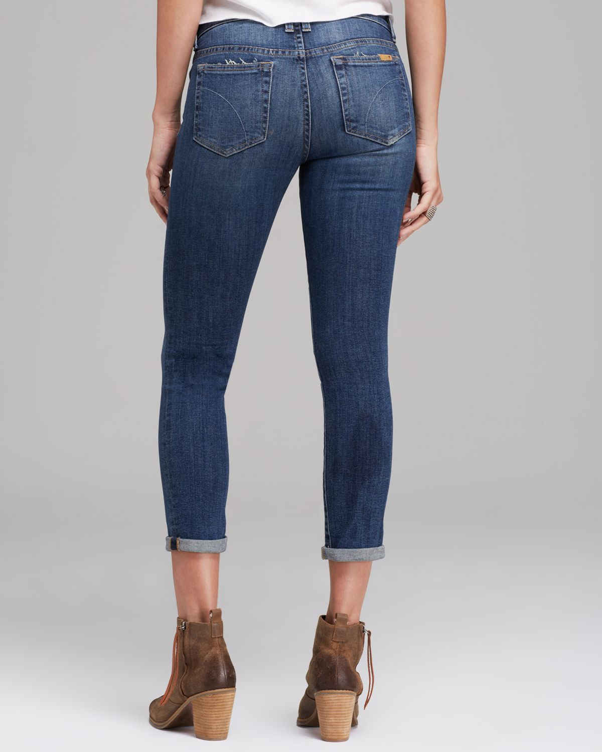 joe's jeans cuffed crop