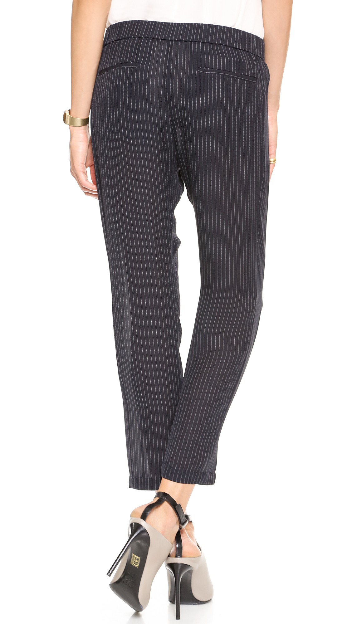 theory navy pants