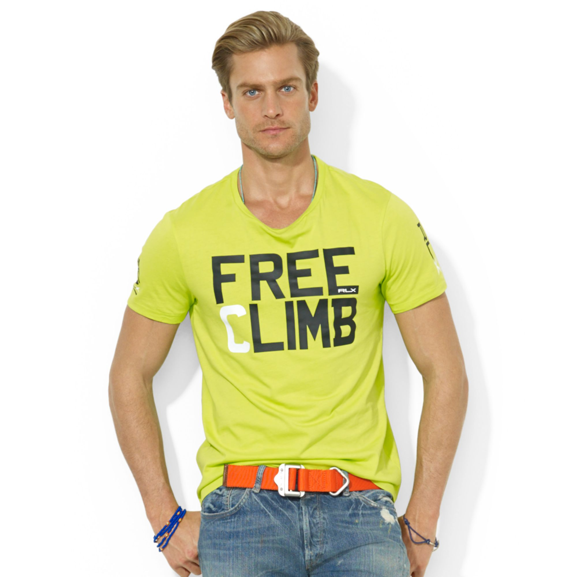 Lyst Ralph Lauren Polo Rlx Climbing Tshirt in Green for Men