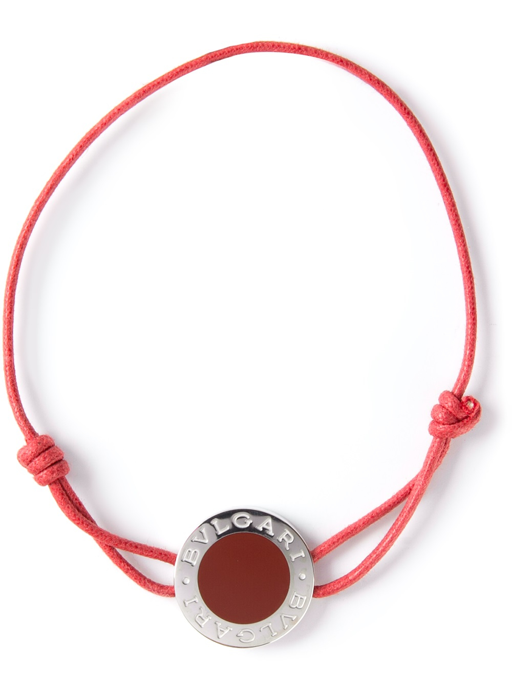 BVLGARI Adjustable Bracelet in Red - Lyst