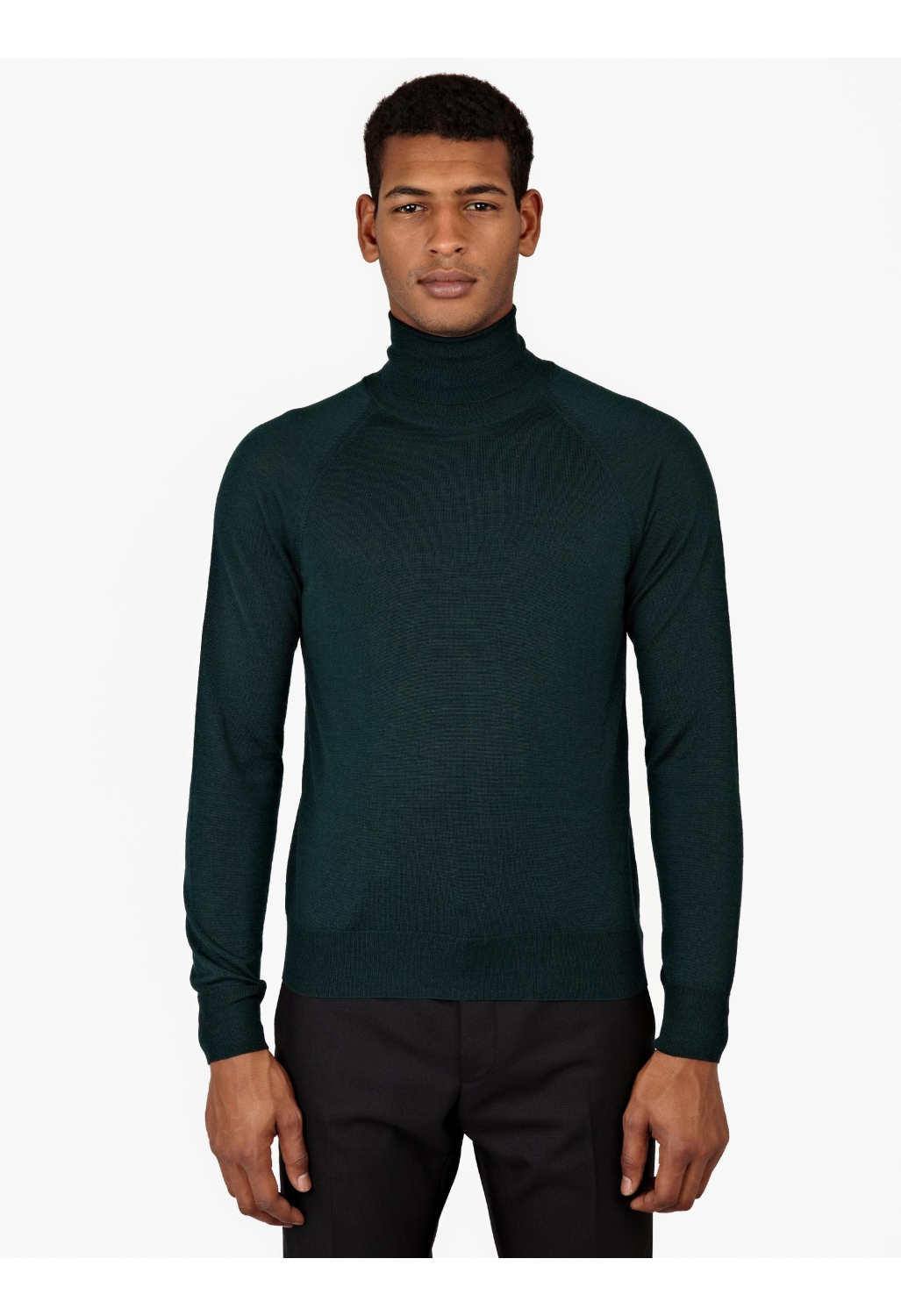 mens turtleneck green