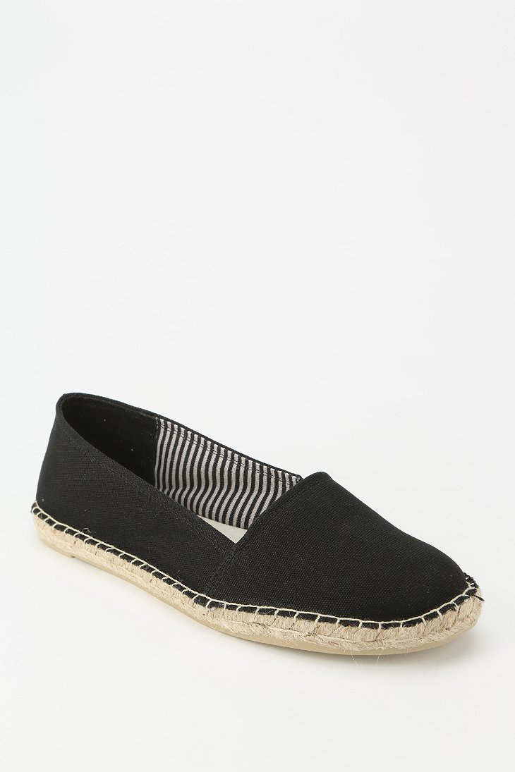MIA Espadrille Flat in Black - Lyst