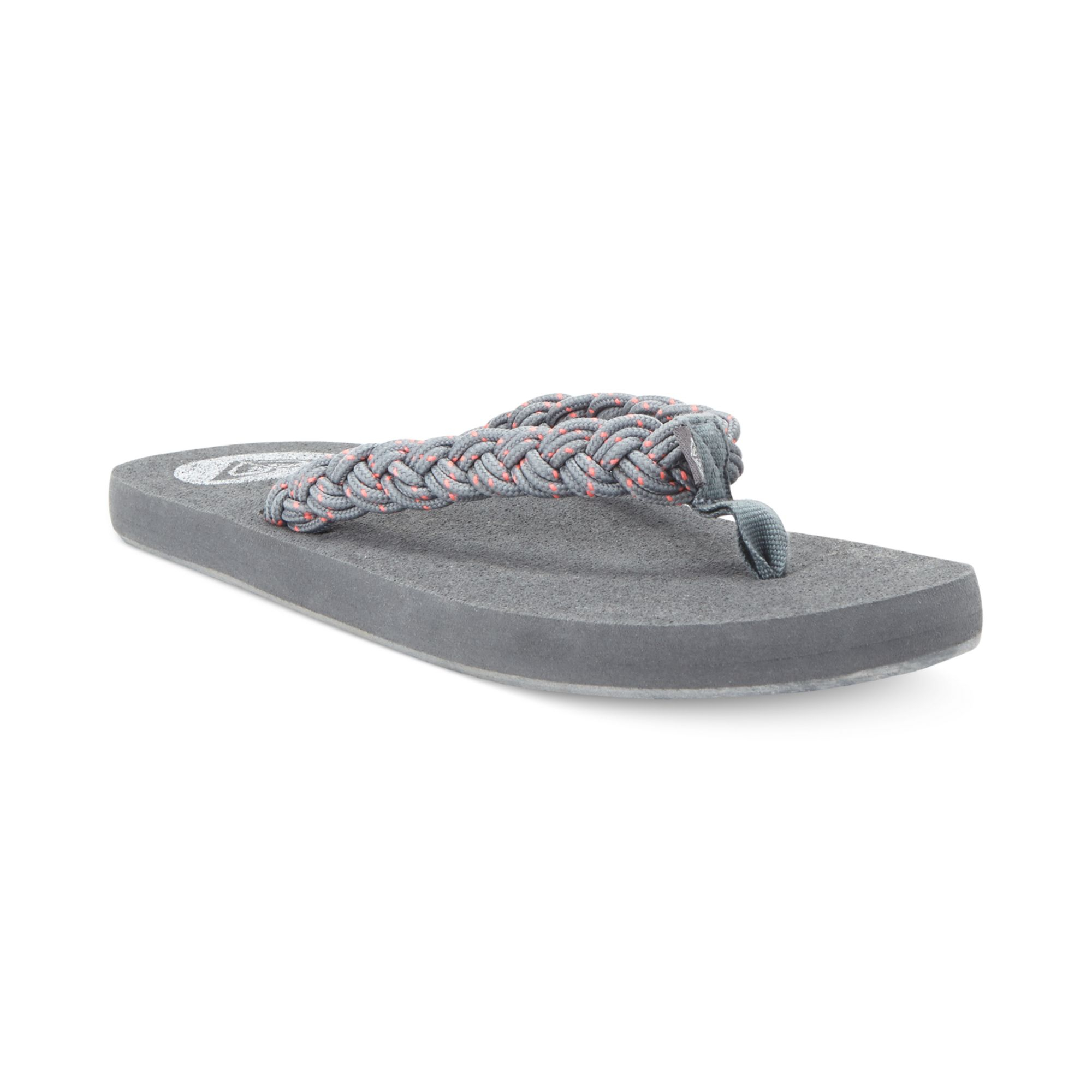 braided thong sandals