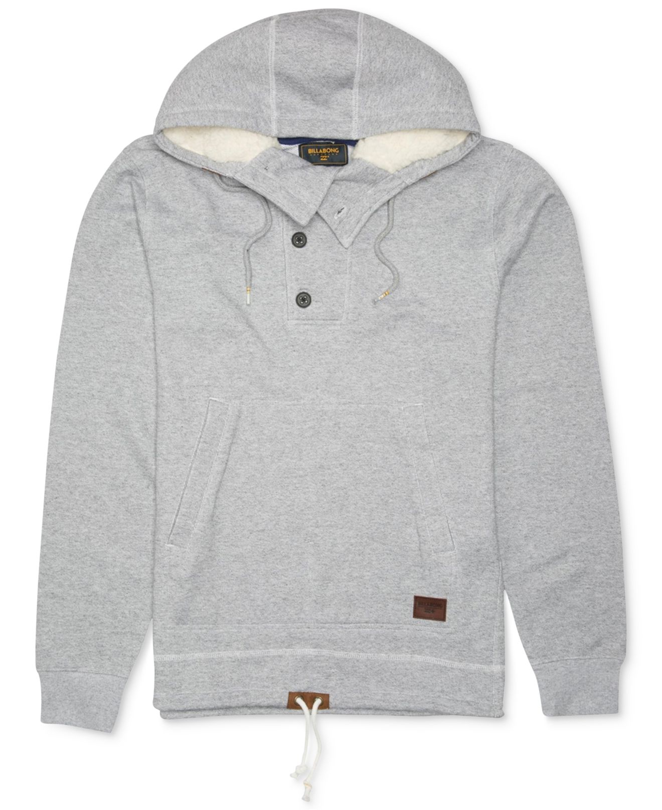 Billabong Fleece Roam Pullover Hoodie in Gray for Men Lyst