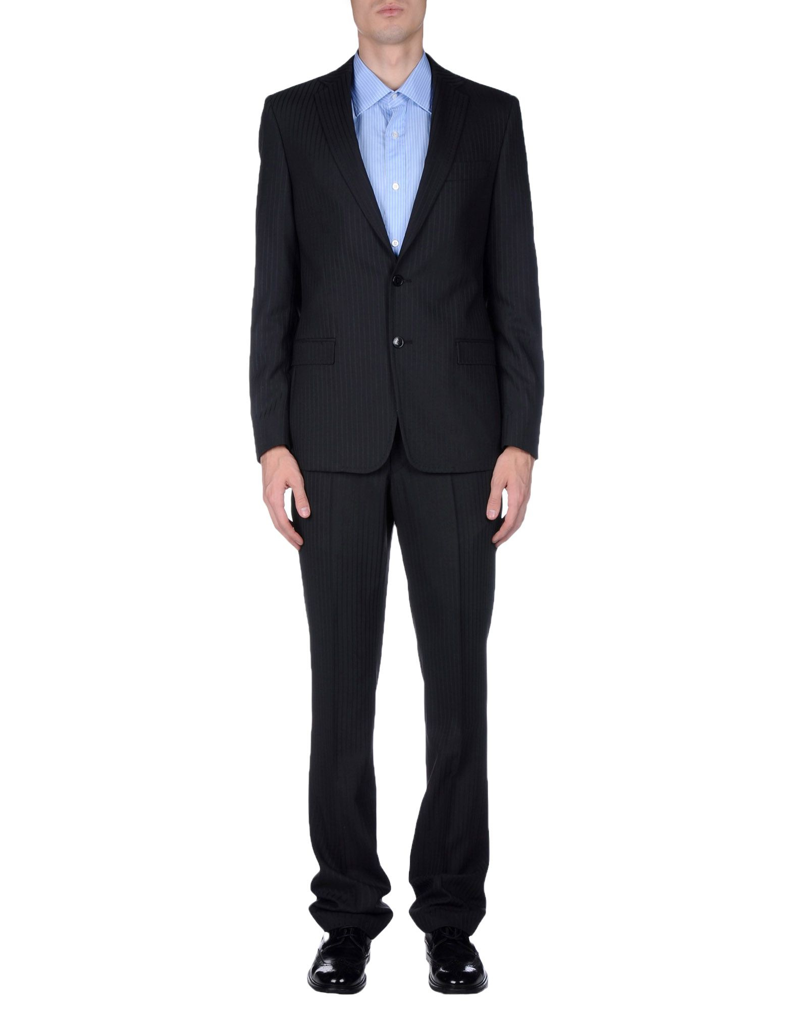 Versace Suit in Black for Men Lyst