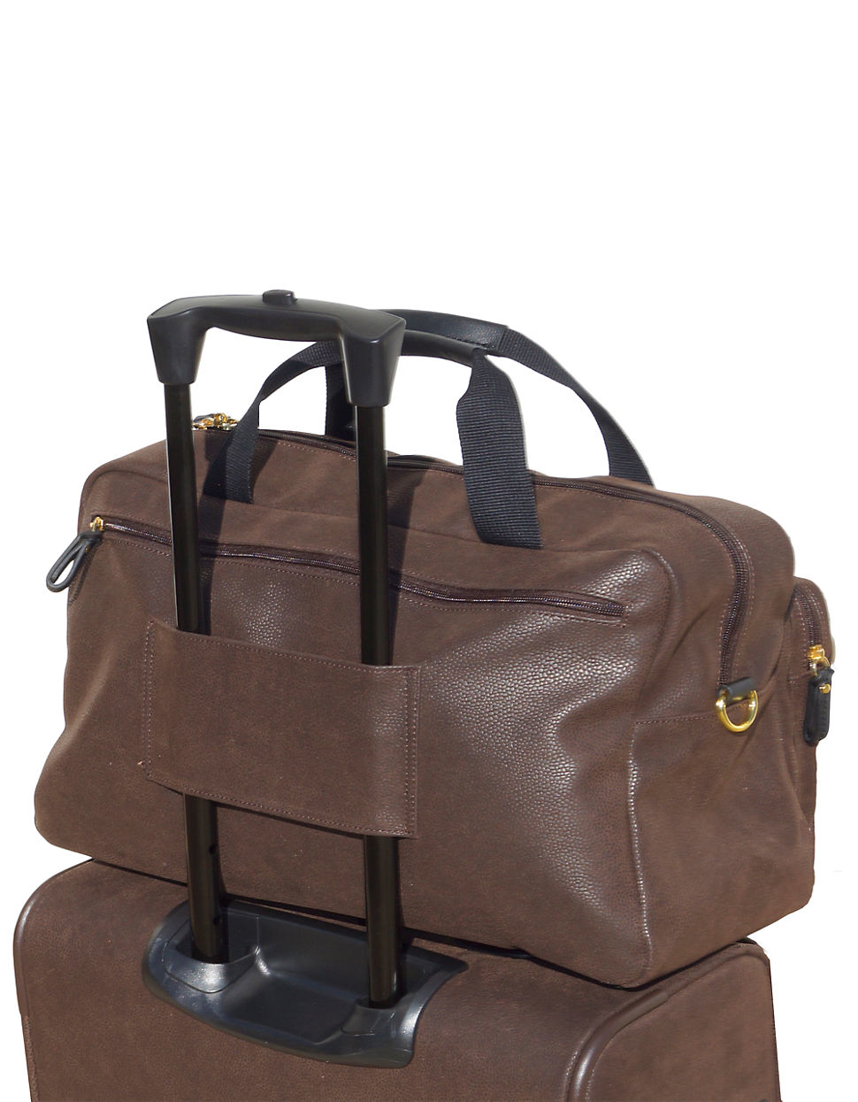 Bric&#39;s Leather Duffel Bag in Brown for Men | Lyst