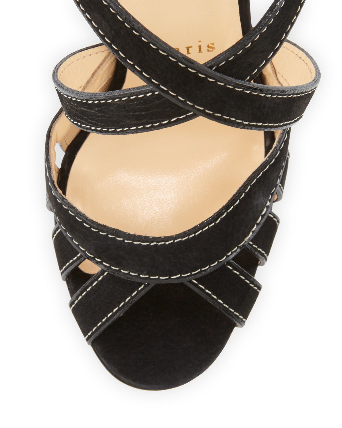 Christian louboutin Trescity in Black | Lyst