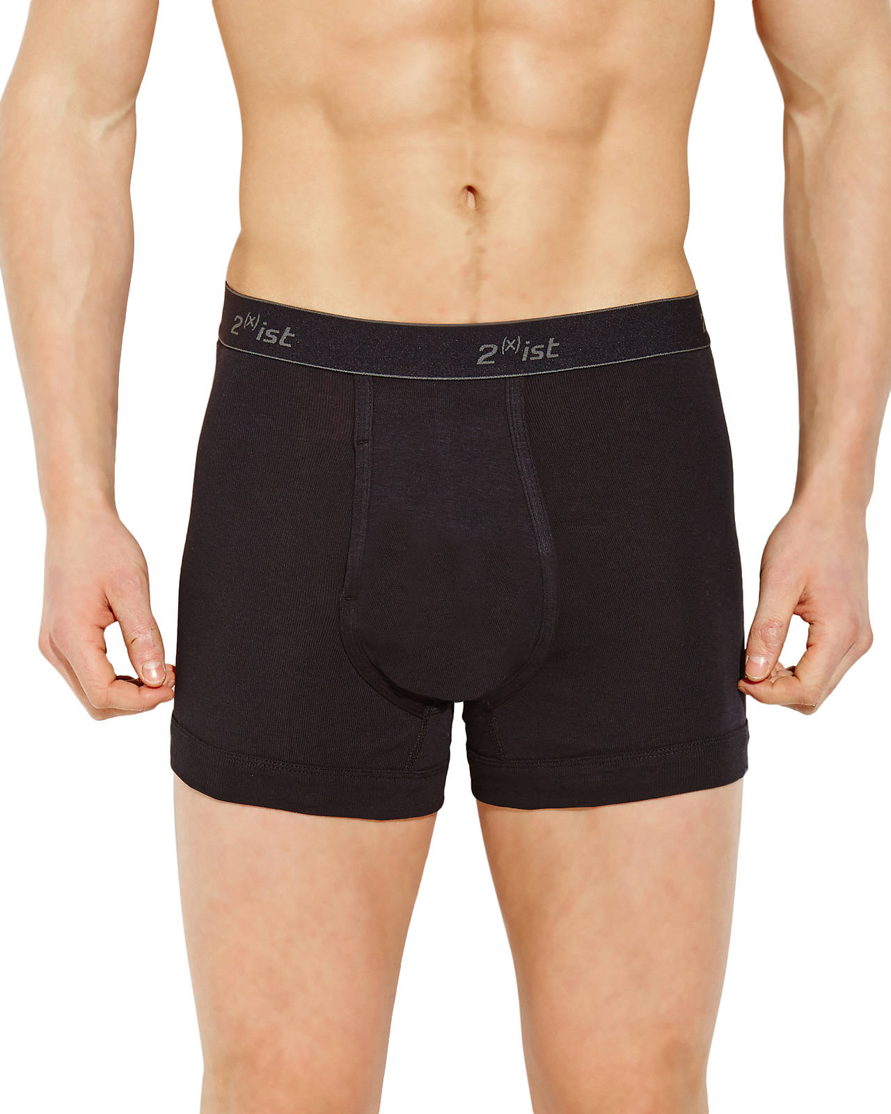 2xist Black 2xist 3 Pack 100 Cotton Boxer Briefs Product 1 25005719 0 584573667 Normal 