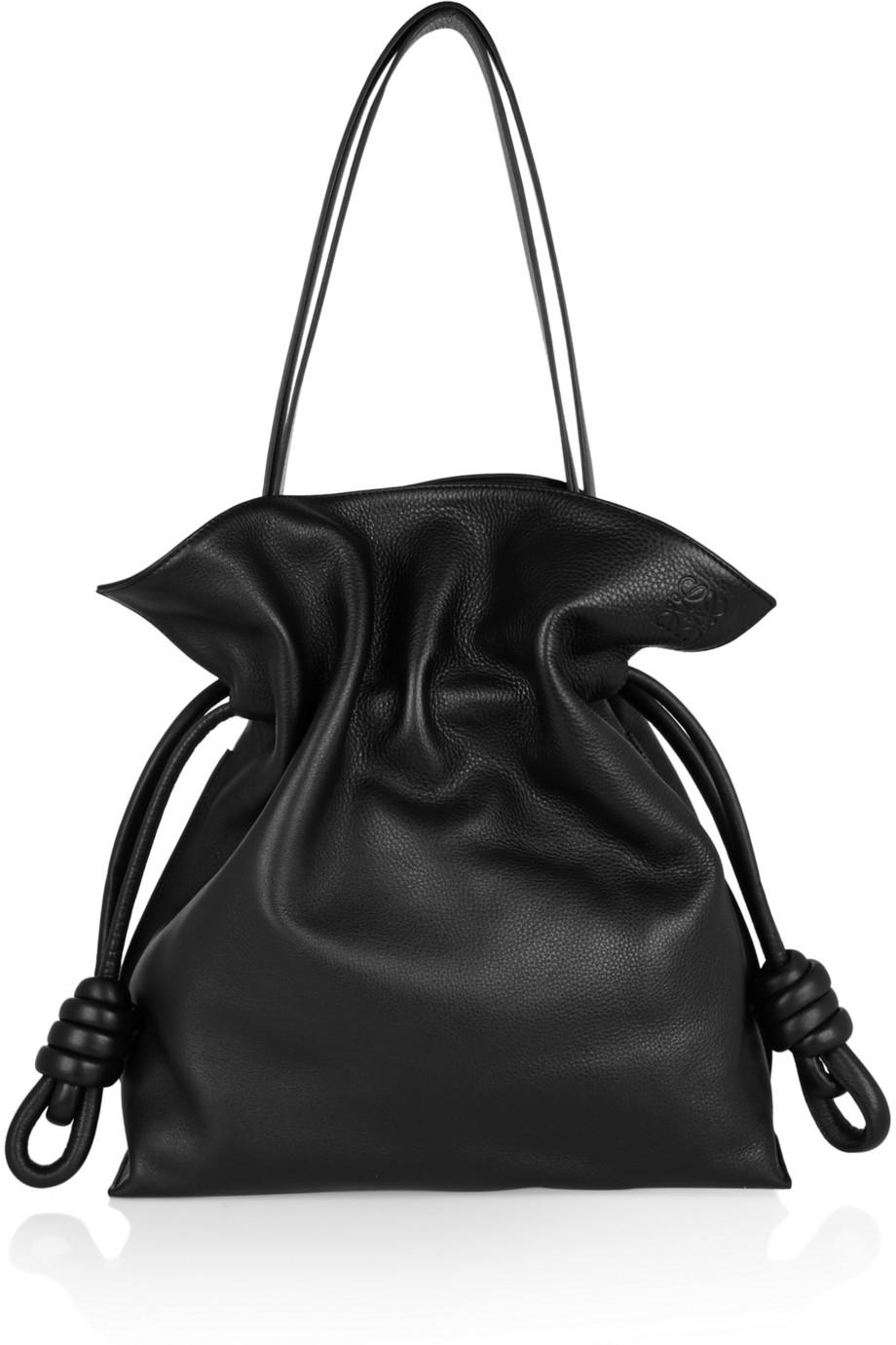 Loewe flamenco shop knot bag large